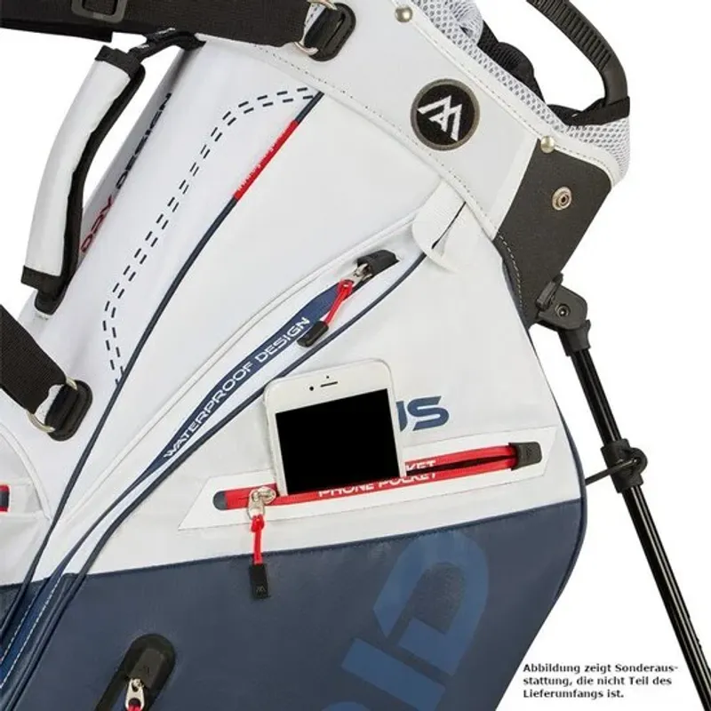 BigMax Dri Lite Hybrid Plus, White/Navy/Red